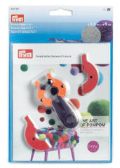 KIT PARA HACER POMPONES 2 EN 1 S