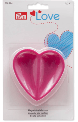 PRYM LOVE ALFILETERO MAGNETICO CORAZON FUCSIA
