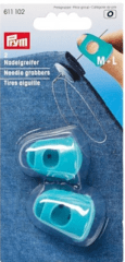 SUJETADORES DE SILICONA  PARA AGUJAS M + L TURQUESA 2