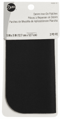 PARCHE TERMOADHESIVO NEGRO (2UN)