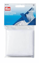 Entretela Termoadhesiva para sastres 90x45cm blanco 2