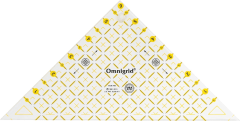 REGLA OMNIGRID TRIANGULO 6 X 6  PULGADAS