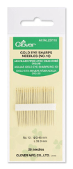 AGUJAS AFILADAS OJO DORADO #10 (20UN) 1