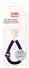 PALILLOS PARA TRENZADO YOGA ERGONOMICS 7,0 MM. 2