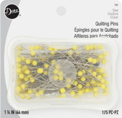ALFILERES QUILTING CABEZA AMARILLA TAM28 (175 UN)