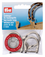 HEBILLAS PLATEADAS P/MANGOS DE BOLSOS 0