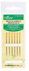 AGUJAS CHENILLE OJO DORADO #18 (6 UN) 1