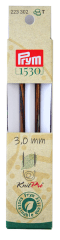 PUNTAS PALILLO LARGO CIRCULAR INTERCAMBIABLE NATURAL 11.6 X 3.0