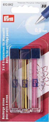 CARTUCHOS DE REPUESTO P/ROTULADOR DE 0,9MM COL. SURT. (18UN)