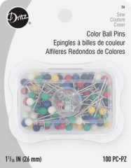 OFERTA ALFILER CABEZA COLORES TAM17 (100 UN)