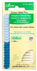 ALFILER CABEZA DE FLOR 0,45MM (20UN)