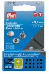 REMACHES TUBULARES 6-9MM PLATEADOS (12PZ)