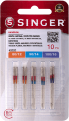 AGUJAS BLISTER 10 UN SURT.(80-90-100)