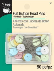 ALFILER CABEZA PLANA BOTON- NO MELT(50 UN)