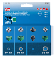 MATRICES P/OJALES 4-5-8MM (8PZ)