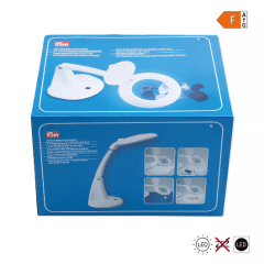 LUPA CON LAMPARA LED Y BASE 0