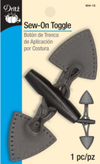 BROCHE ABRIGO GRIS