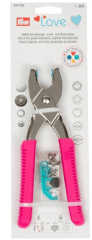 KIT PINZA OJETILLOS PRYM LOVE ROSADA