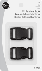 HEBILLA BOLSOS 15MM (2UN) NEGRO 2