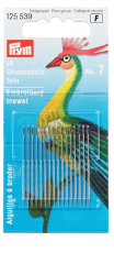 AGUJAS DE BORDAR CREWEL 7 (16UN)