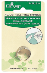 DEDAL DE COSTURA CLOVER AJUSTABLE