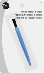 ENHEBRADOR AGUJAS MAQUINA CON CEPILLO