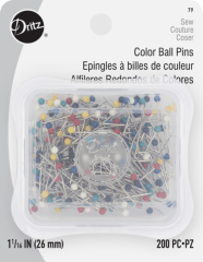 ALFILERES CABEZA COLORES TAM17 (200 UN)