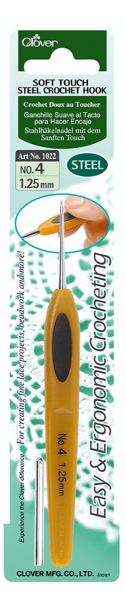 CROCHET SOFT TOUCH 1.25MM ACERO1
