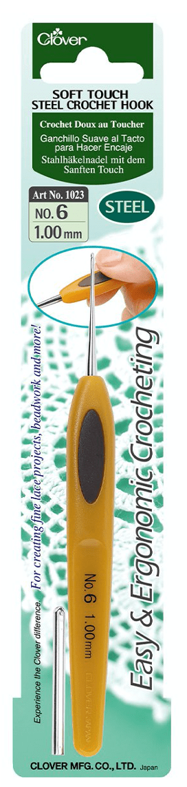 CROCHET SOFT TOUCH 1.00MM ACERO1