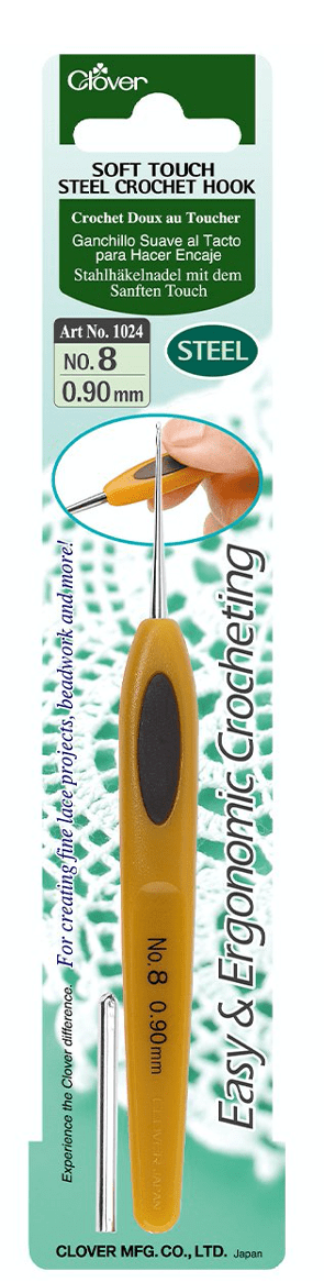 CROCHET SOFT TOUCH 0.90MM ACERO1