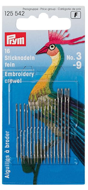 AGUJAS BORDAR CREWEL 3-91