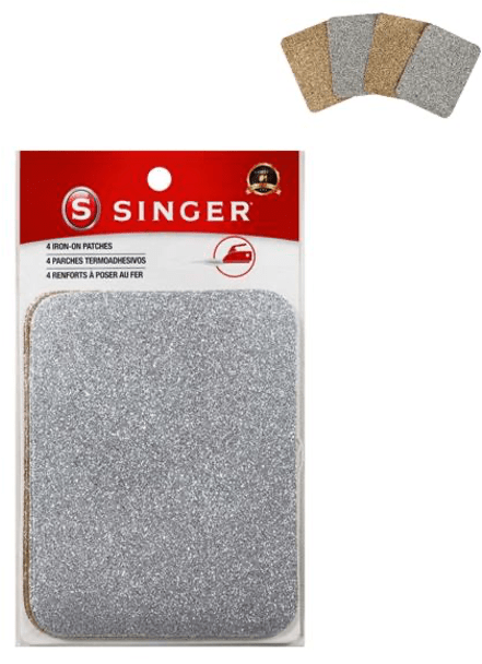 PARCHES GLITTER DORADO-PLATA PLANCHA (4UN)1