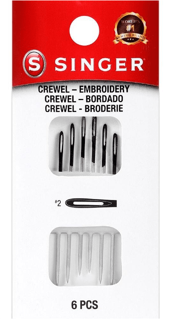 AGUJAS OJO NEGRO CREWEL-BORDADO 2 (6UN)1