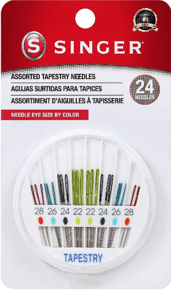 RUEDA AGUJAS OJO COLOR TAPICERIA SURTIDAS (24UN)1