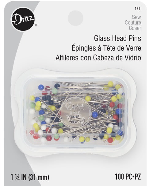 100 ALFILERES CABEZA VIDRIO CON CAJA1