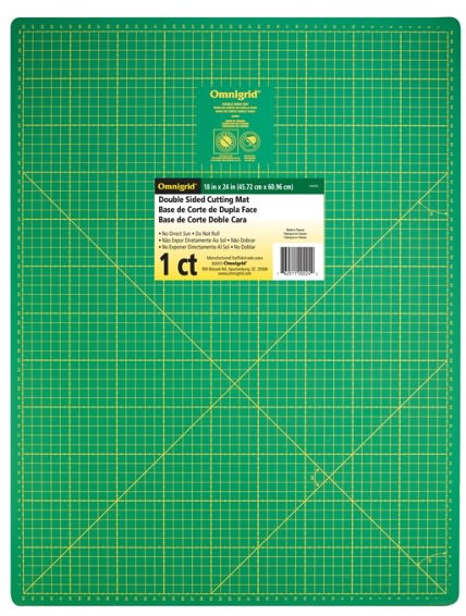 BASE P/CORTE DOBLE CARA 18X24 OMNIGRID(45X60CM)1