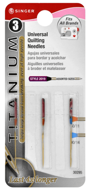 AGUJAS TITANIUM QUILTING 3UN 80X2 90X11