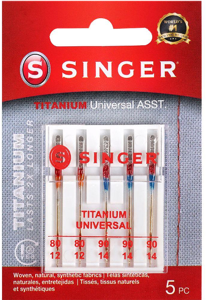 AGUJAS UNIVERSAL TITANIUM 80-90-100 (5UN)1