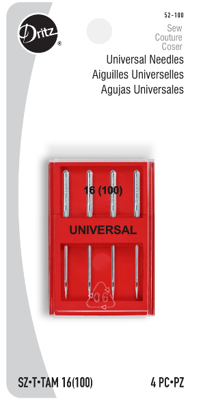 AGUJA MAQUINA UNIVERSAL 100/16 PUNTA ESTANDAR1