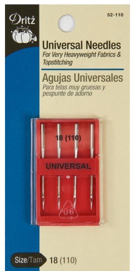 AGUJA MAQUINA UNIVERSAL 110/18 PUNTA ESTANDAR1