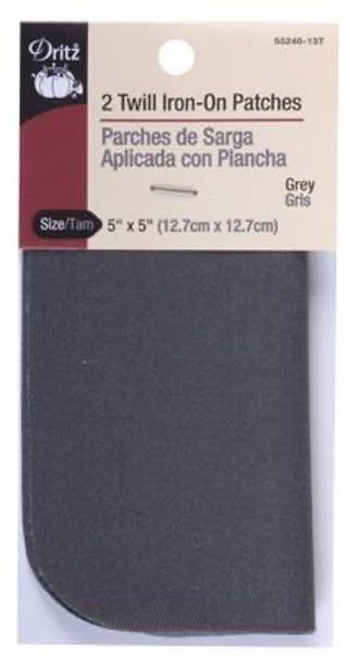 PARCHE TERMOADHESIVO GRIS (2UN)1