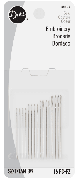 16AGUJAS PARA BORDAR 3-91