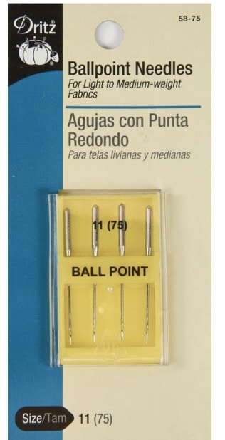 AGUJAS MAQUINA PUNTA BOLA 75/11 (4)1