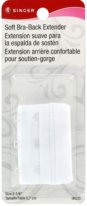 EXTENSOR SOSTEN 3 GANCHOS BLANCO (5,7CMS)1