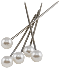 ALFILERES LARGOS BLANCOS PERLADOS 38MM (CAJA 120)1