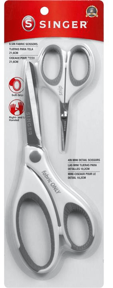 SET TIJERAS PRECISION Y TELA 4 Y 8 1/21