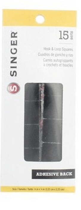 SETS VELCRO ADHESIVO CUADRADO NEGRO1