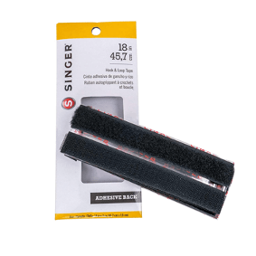 VELCRO ADHESIVO TIRAS NEGRO3