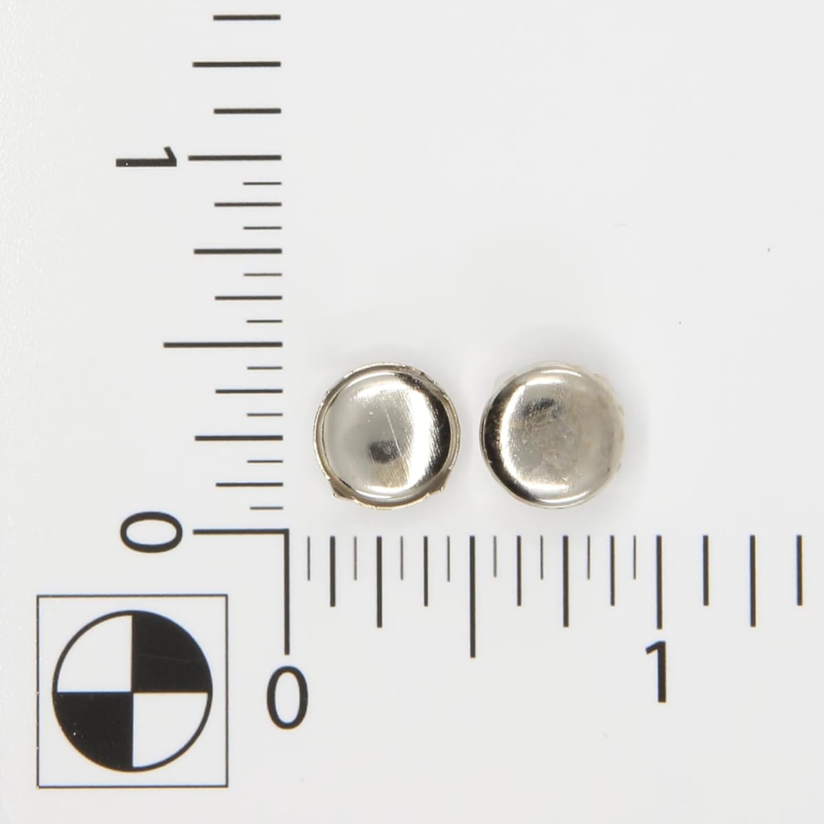 REMACHES METAL DECORATIVOS PLATA DRITZ 10MM (100UN)2