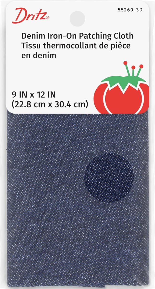 PARCHE TERMOADHESIVO JEANS OSCURO  DRITZ 23 X 30CMS (1UN)1
